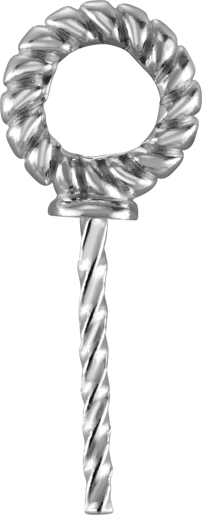 Rope Pearl Pendant