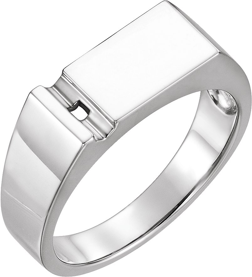 Engravable Family Signet Ring