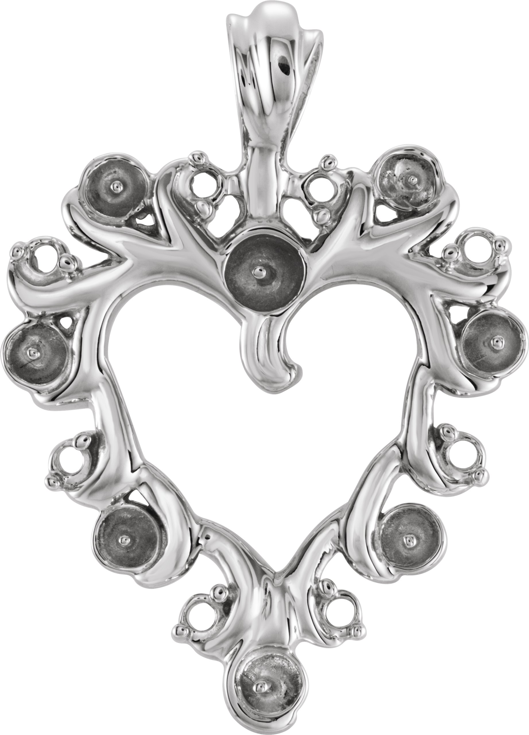 Pearl Heart Pendant