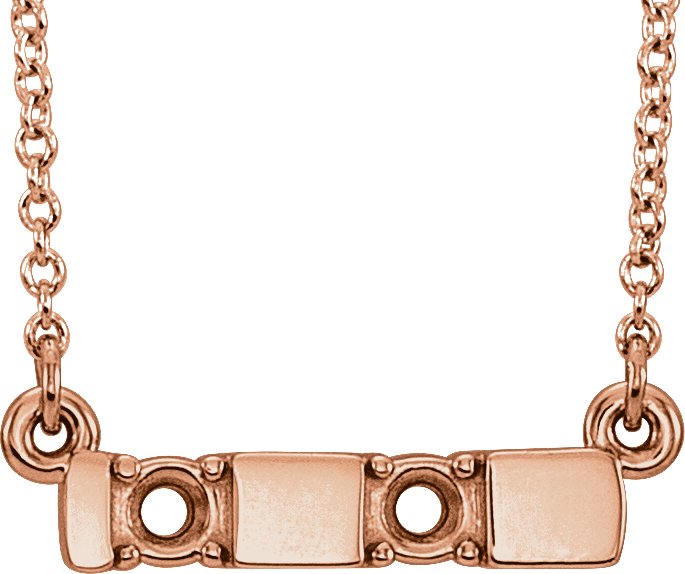 Engravable Family Bar Necklace