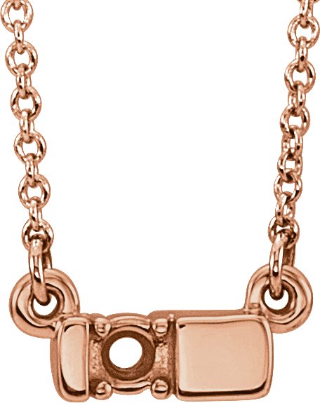 Engravable Family Bar Necklace