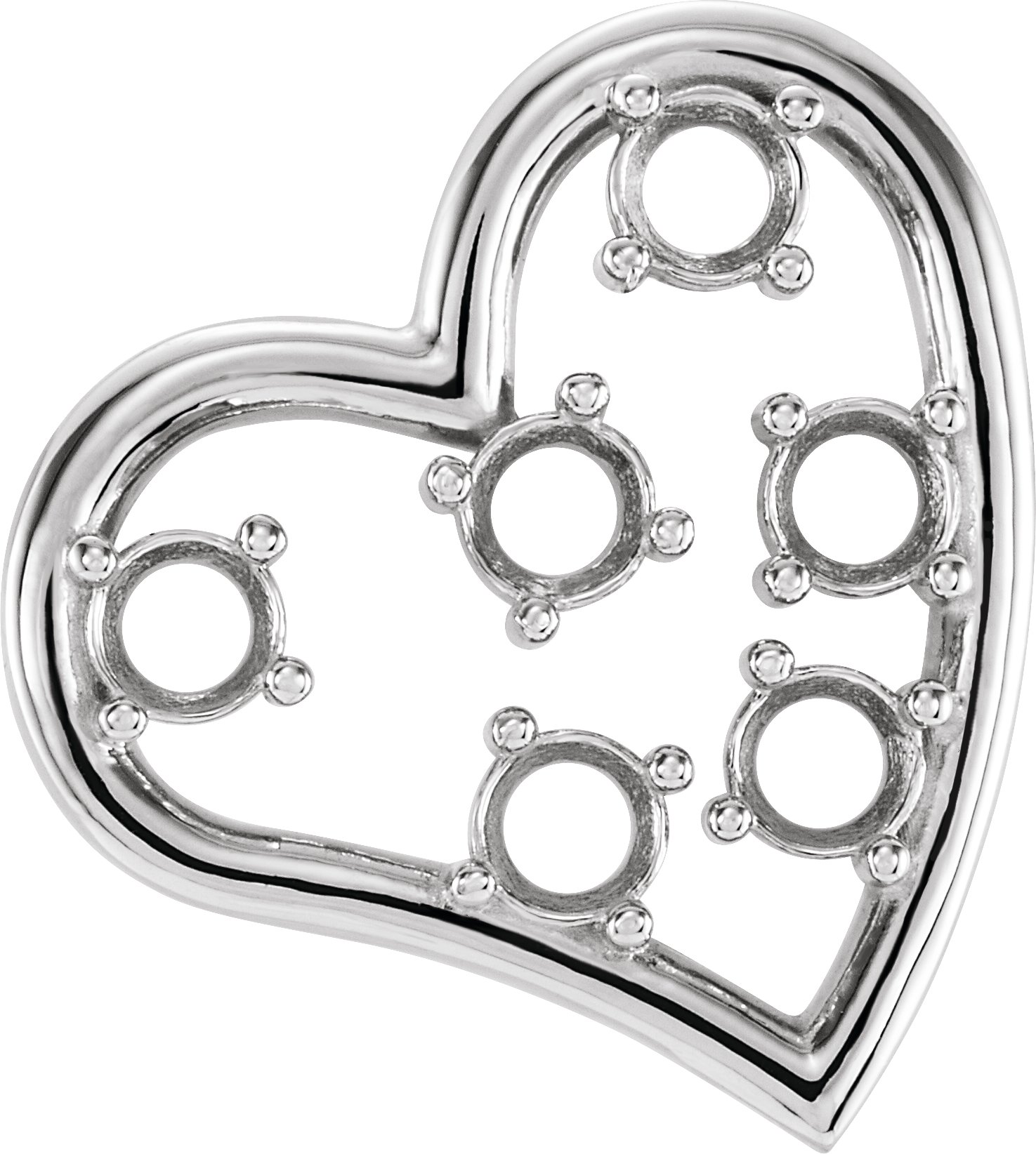 Family Heart Necklace or Pendant