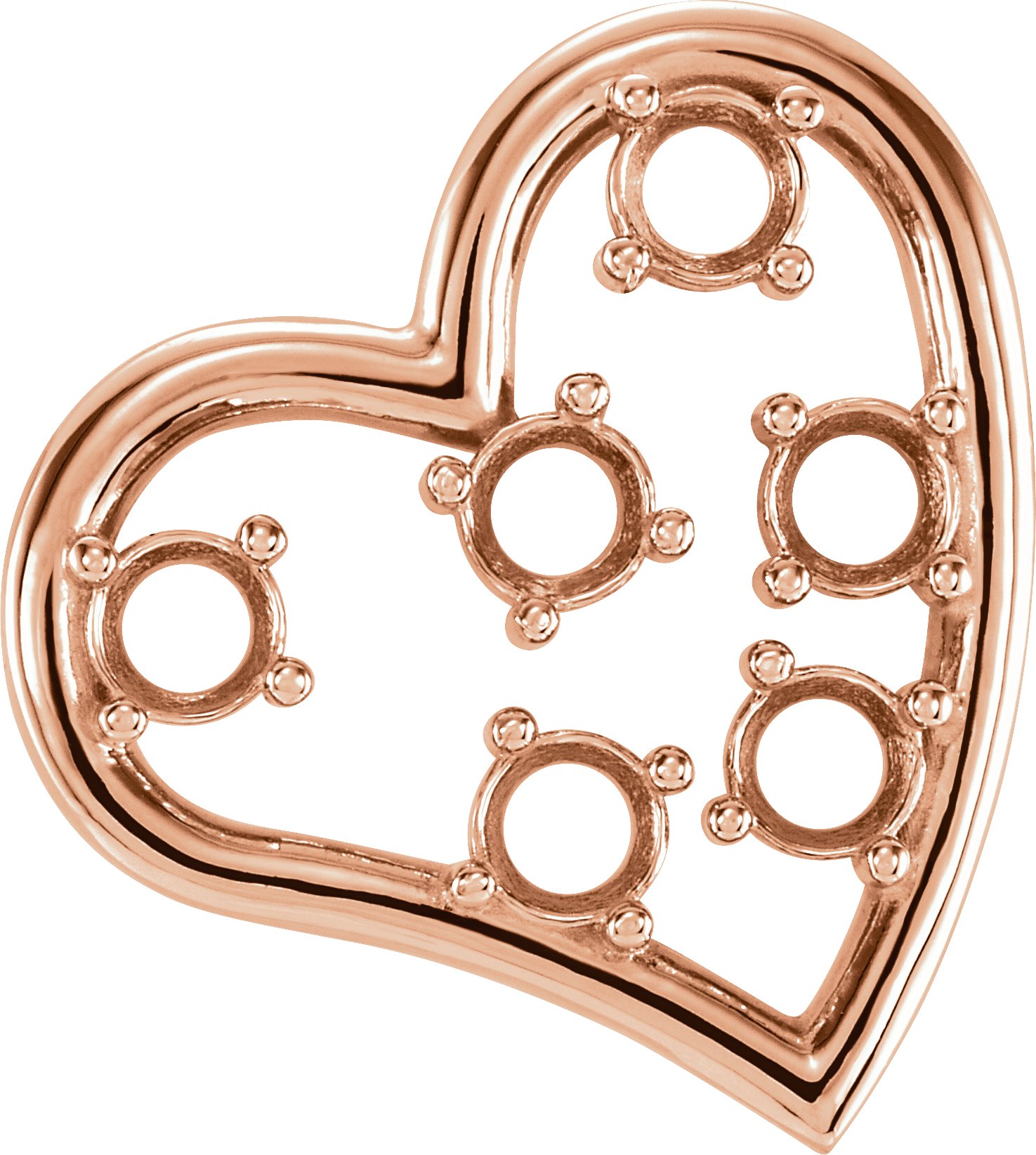 Family Heart Necklace or Pendant