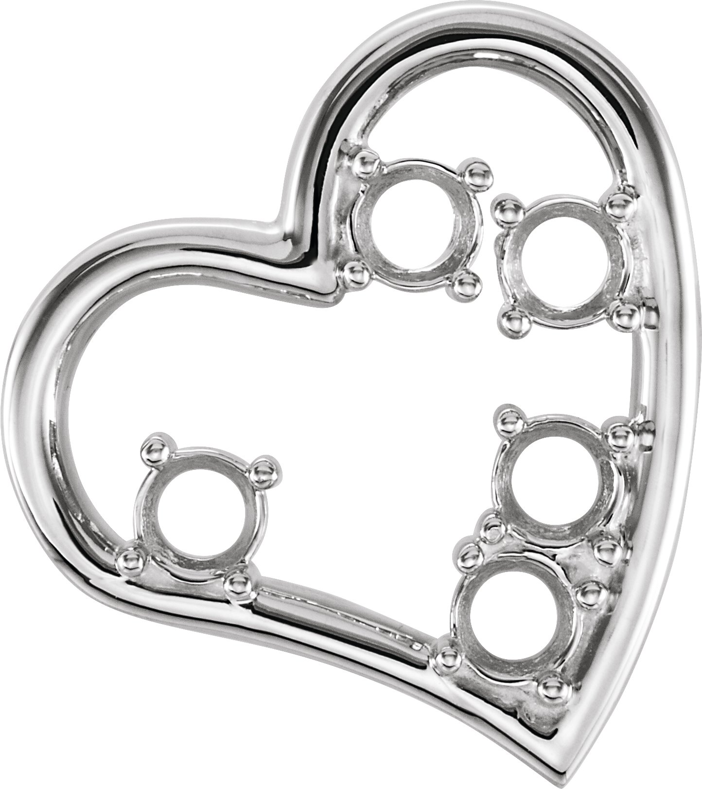 Family Heart Necklace or Pendant