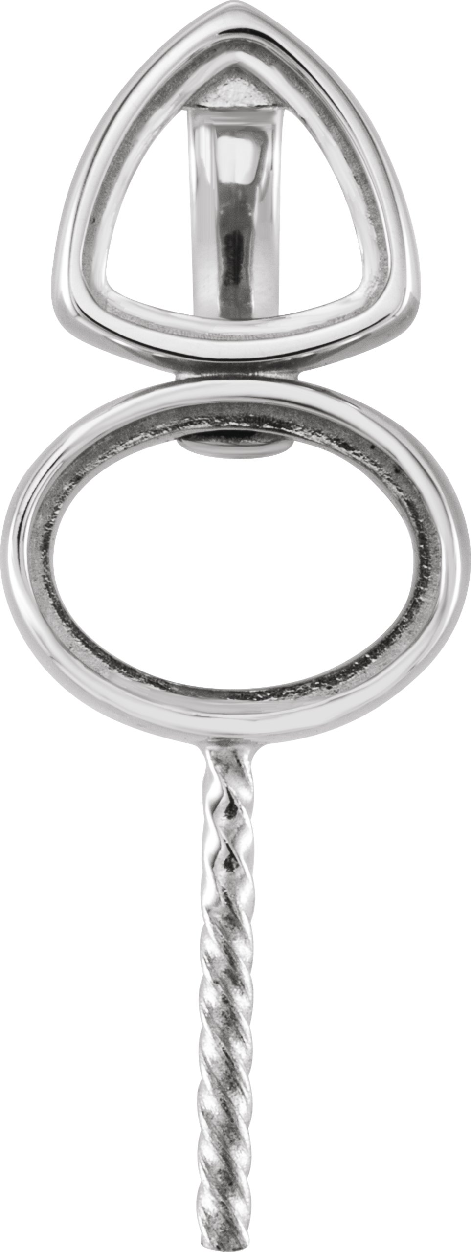 Multi-Stone Pearl Pendant