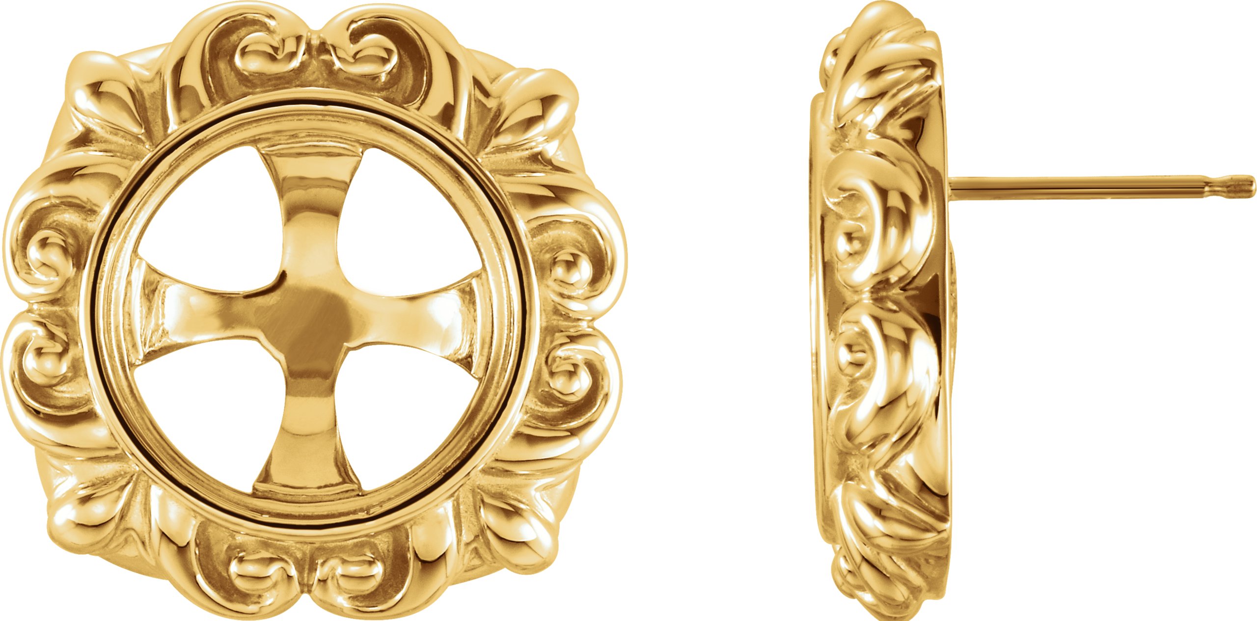 Mabé Pearl Earrings