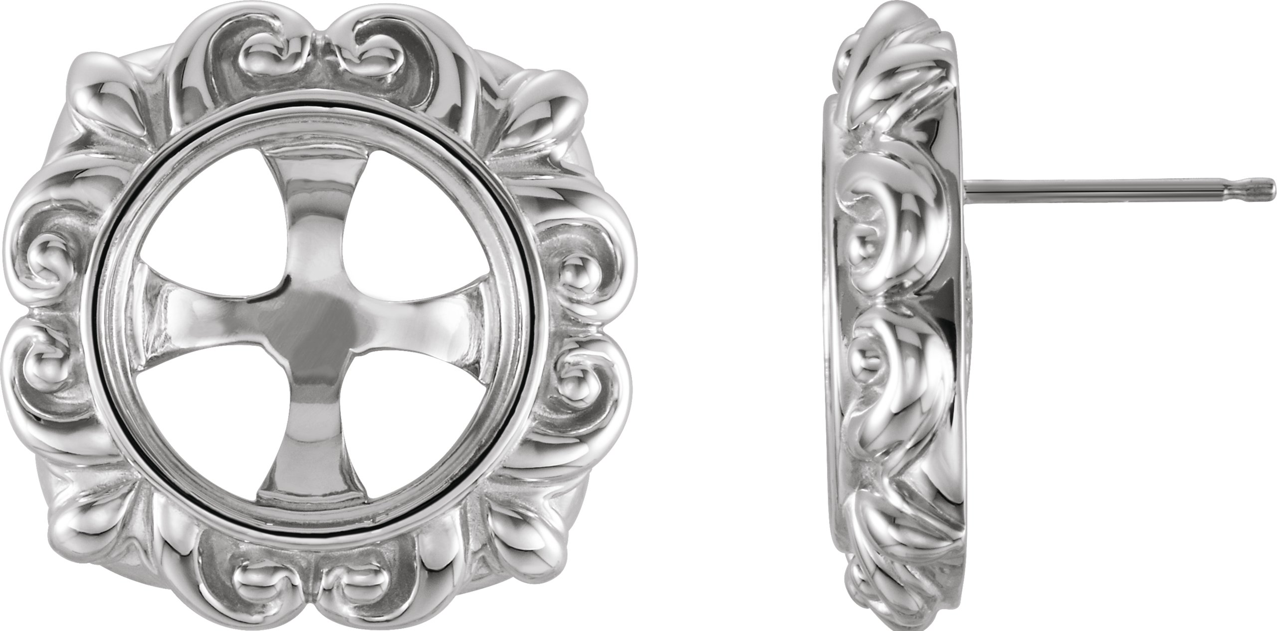 Mabé Pearl Earrings