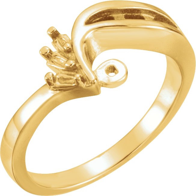 Accented Engagement Ring or Band