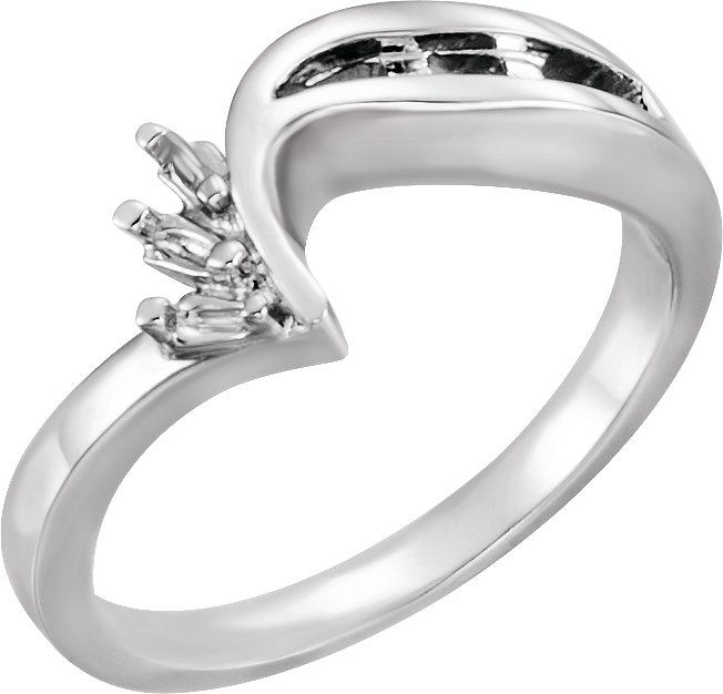 Accented Engagement Ring or Band