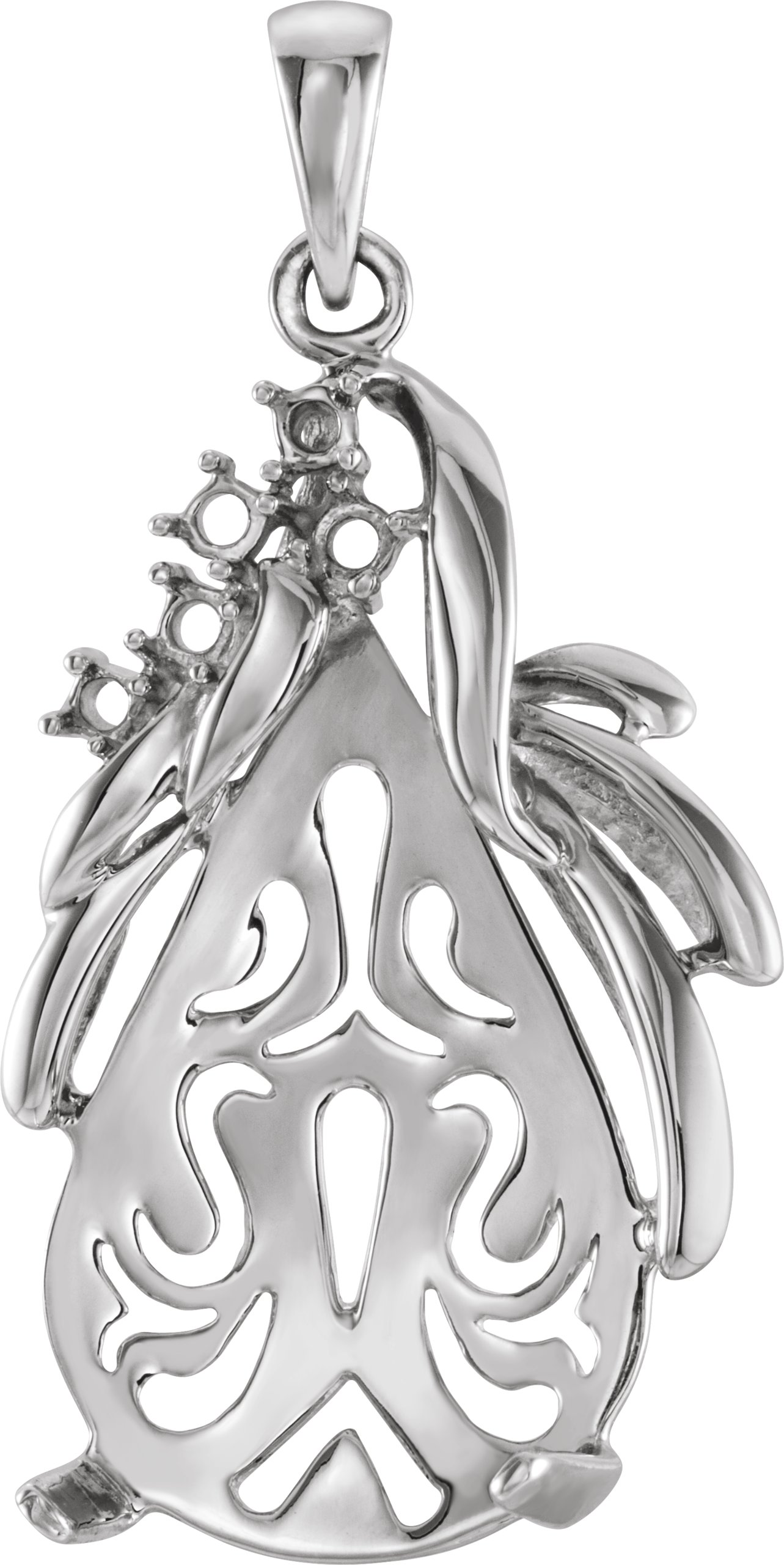 Accented Mabé Pearl Pendant