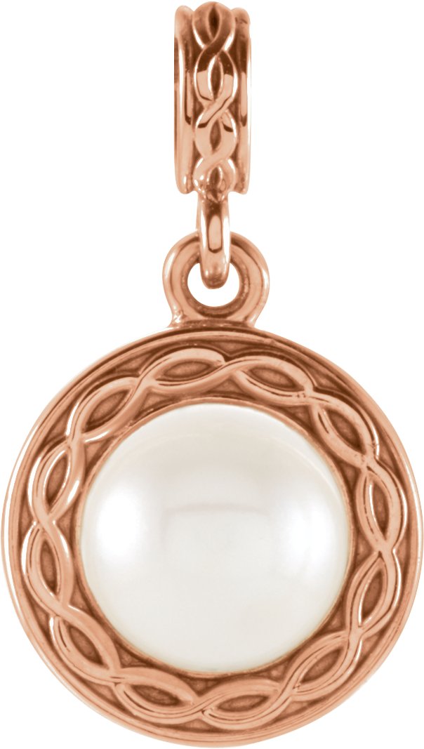 Solitaire Pearl Pendant