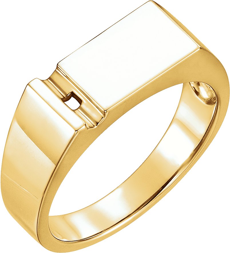 Engravable Family Signet Ring