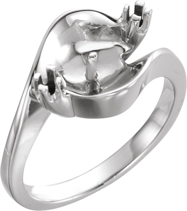 Accented Pearl Bypass Ring