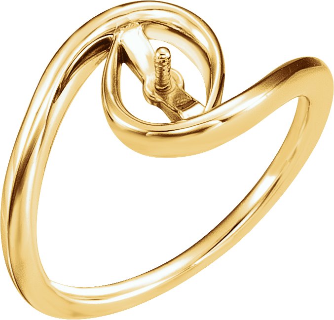 Pearl Freeform Ring