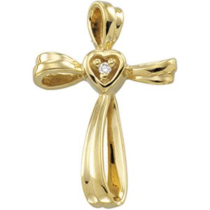 Diamond Cross 24 x 16mm .015 CTW Ref 658869