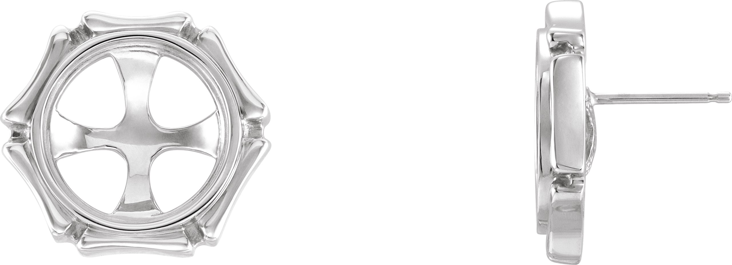 Mabé Pearl Earrings
