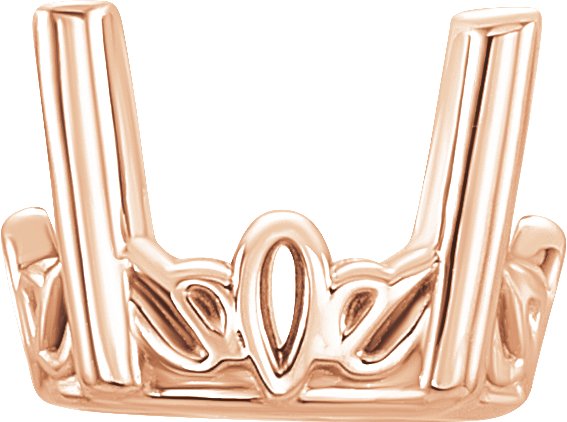 4-Prong Basket Scroll Setting®