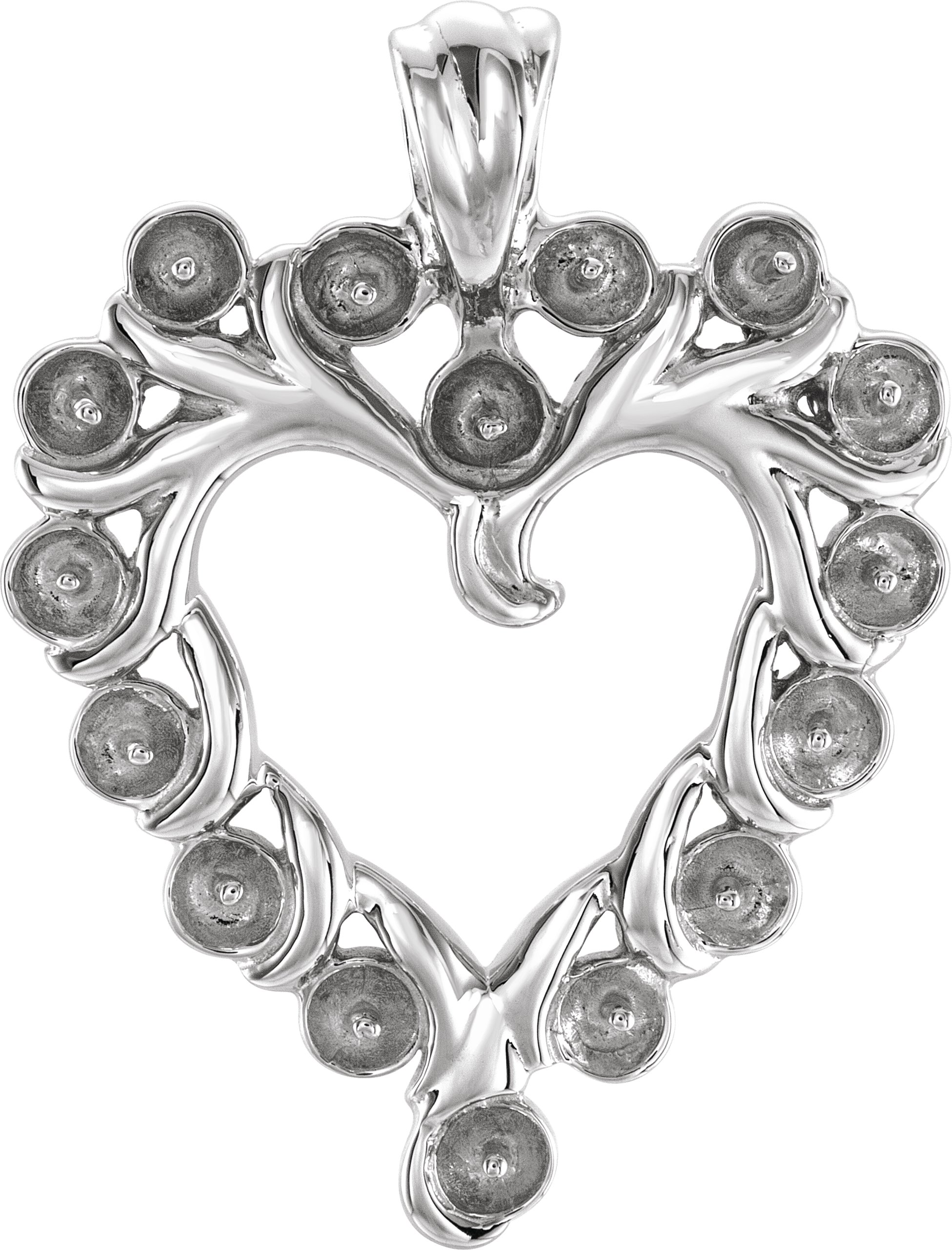 Pearl Heart Pendant