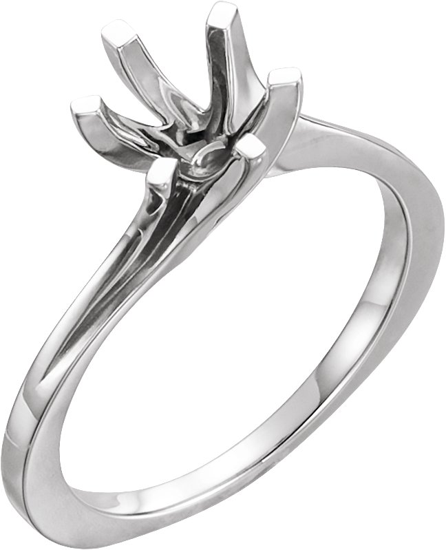 Solitaire Engagement Ring or Band