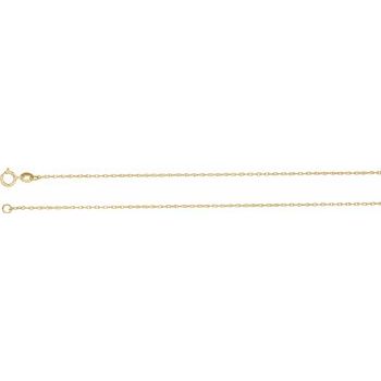14K Yellow Gold Filled 1 mm Solid Rope 24 inch Chain Ref. 13550618