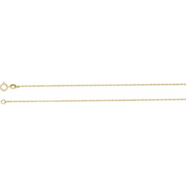 14K Yellow Gold-Filled 1 mm Rope 16