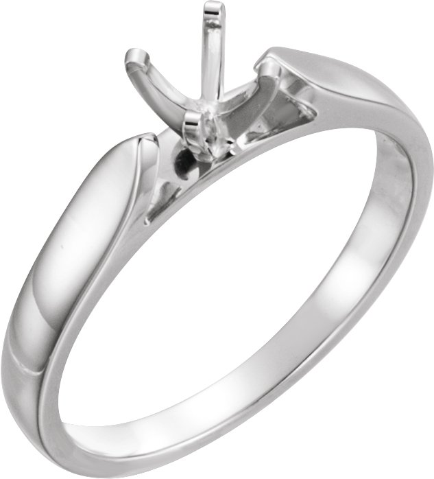 Solitaire Engagement Ring, Band or Shank