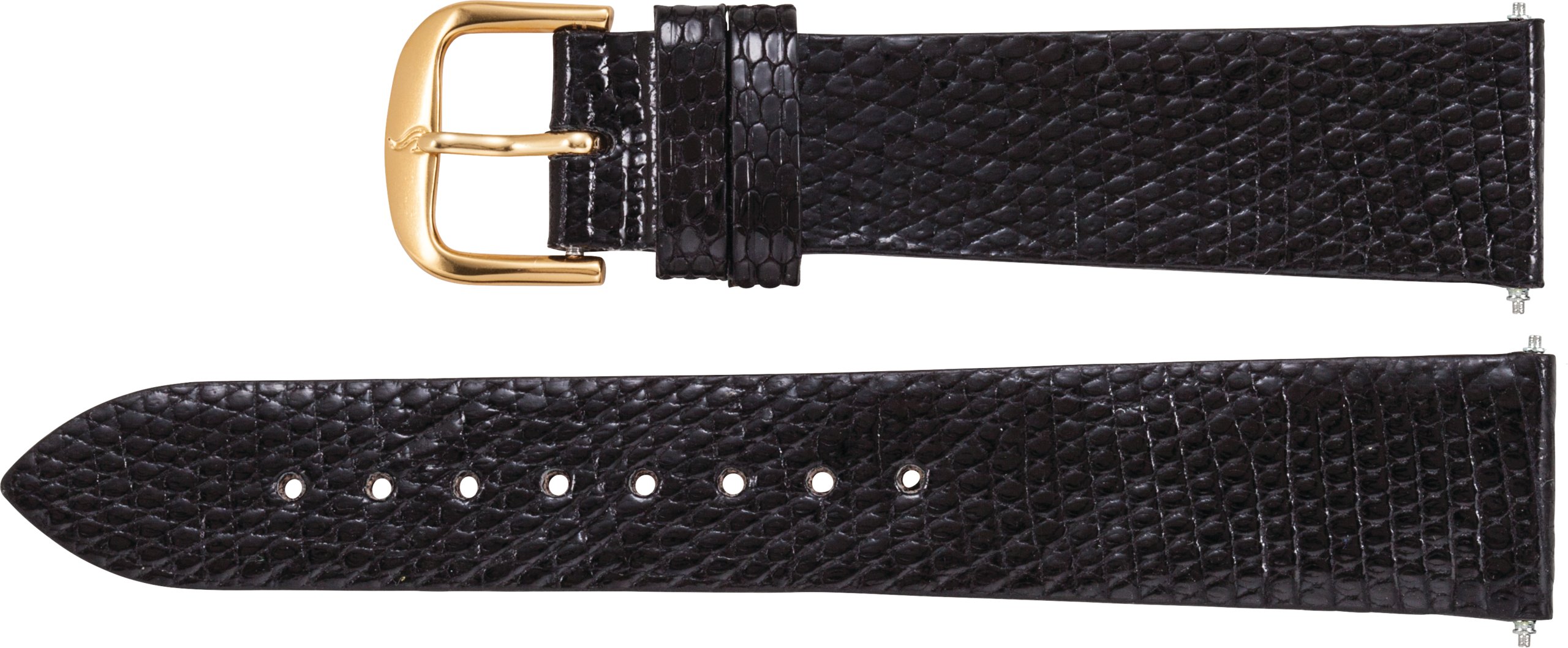 Genuine lizard watch band hot sale