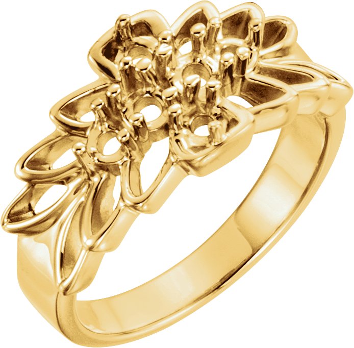 Family Floral Ring