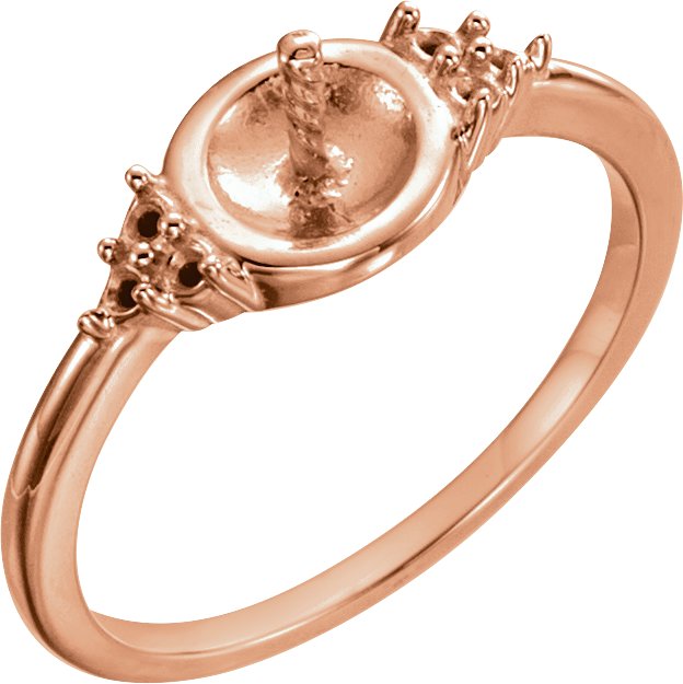 Accented Pearl Ring