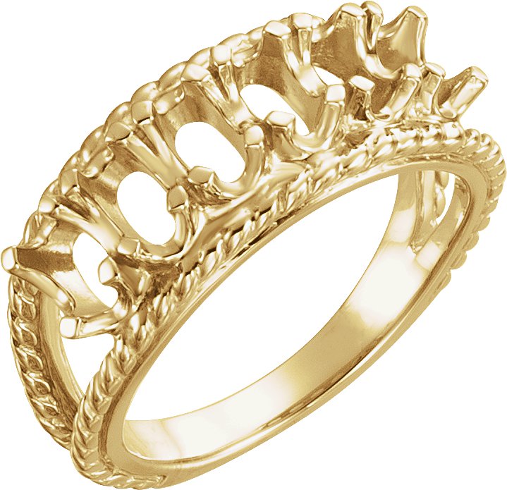 Family Negative Space Ring