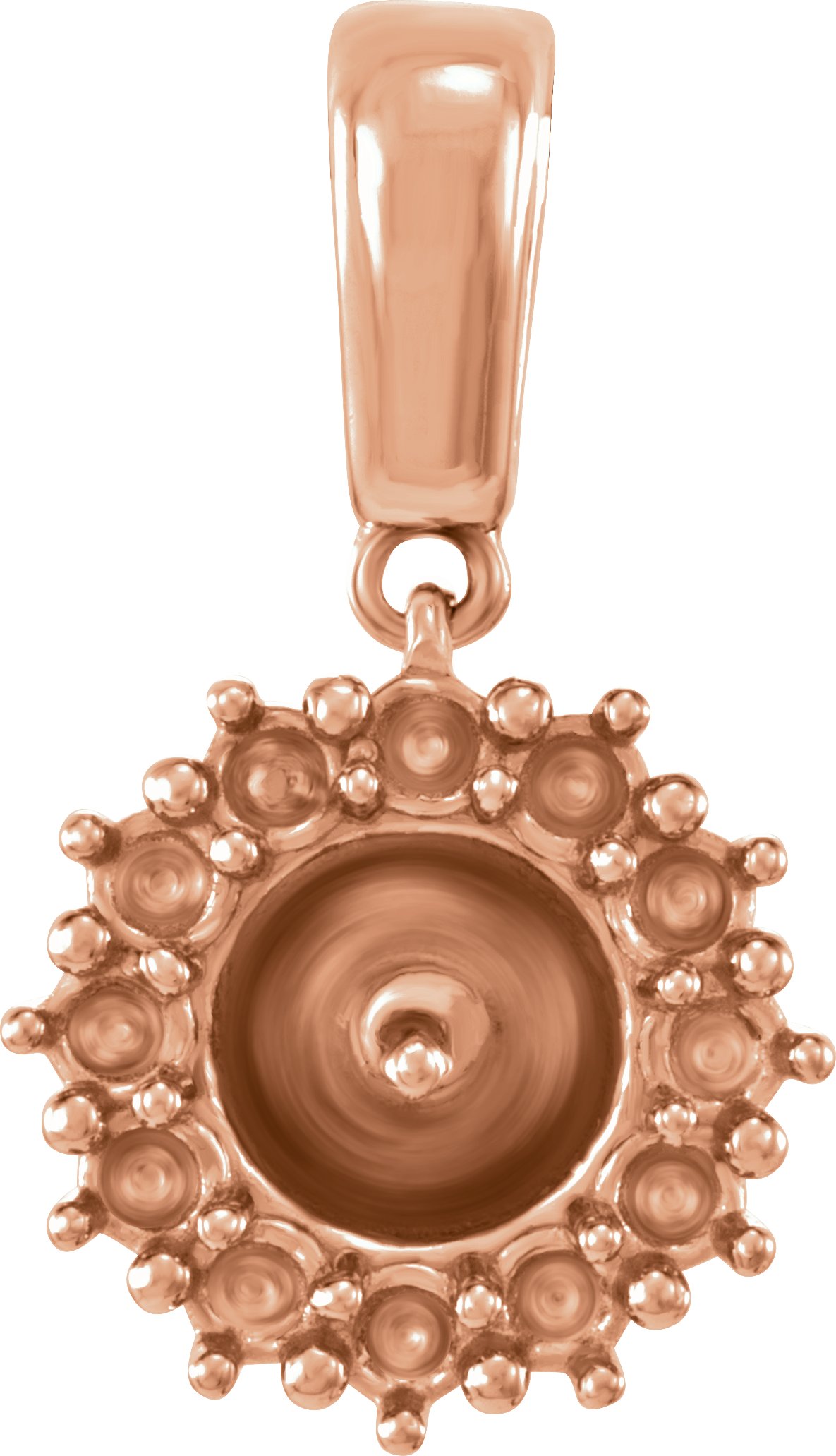 Halo-Style Pearl Pendant