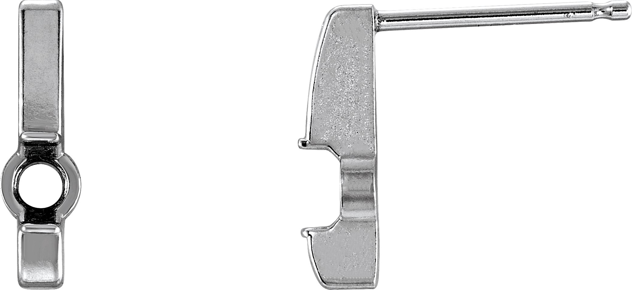 Accented Bar Earrings