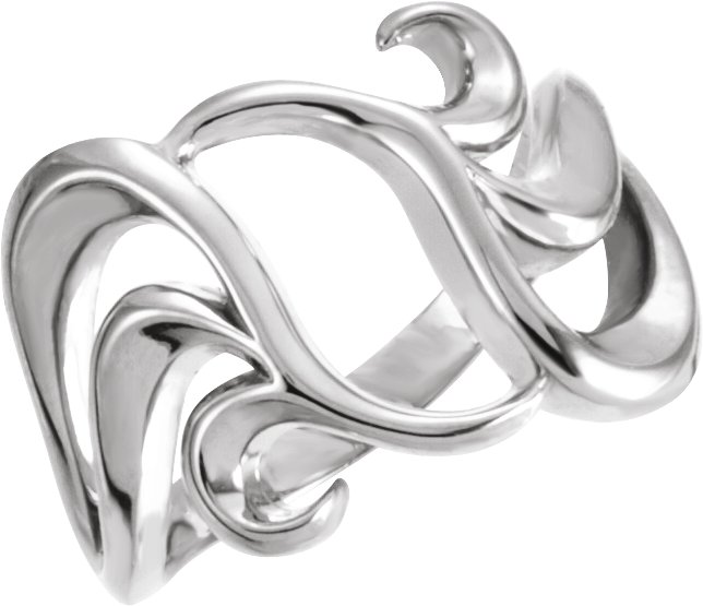 14k White Gold