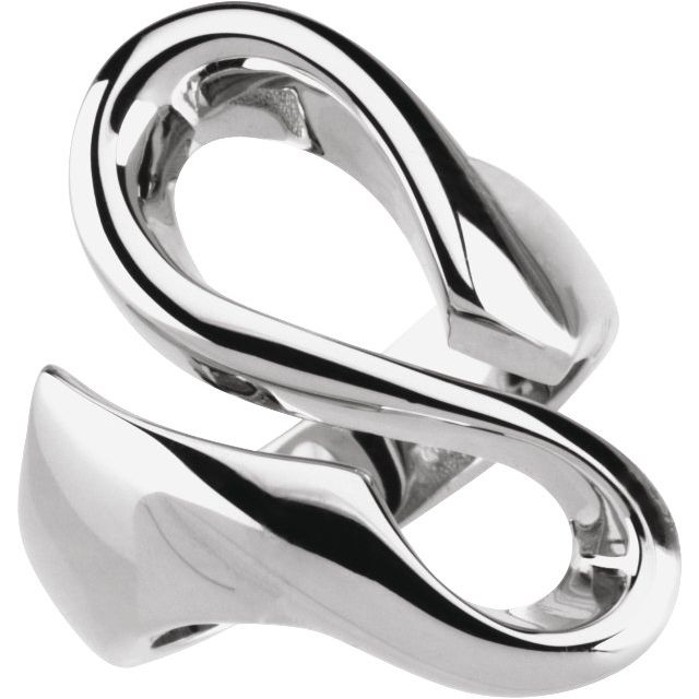 Sterling Silver Freeform Ring 