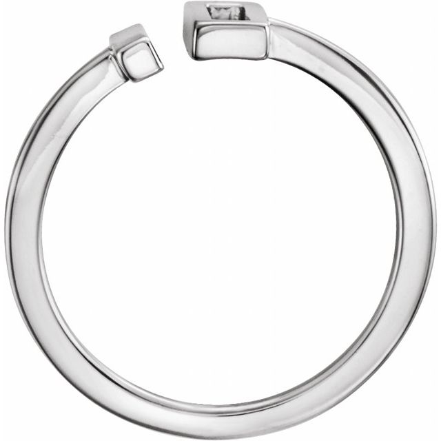 Sterling Silver Bar Ring