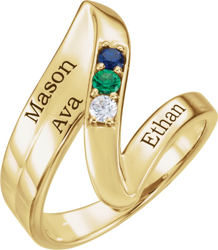 Engravable Family Ring