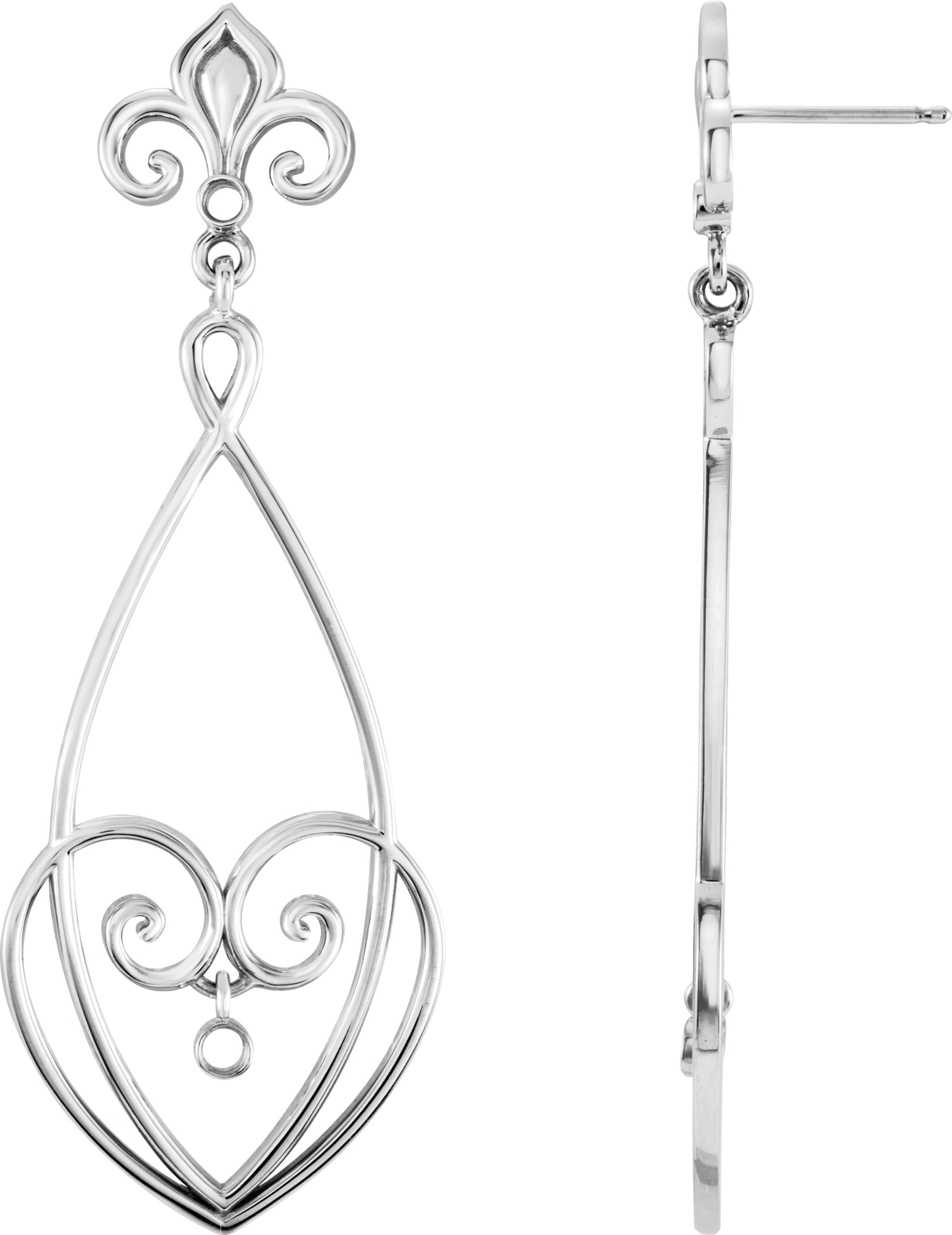 Fleur-de-lis Earrings