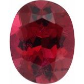 Oval Genuine Red Tourmaline (Notable Gems®)
