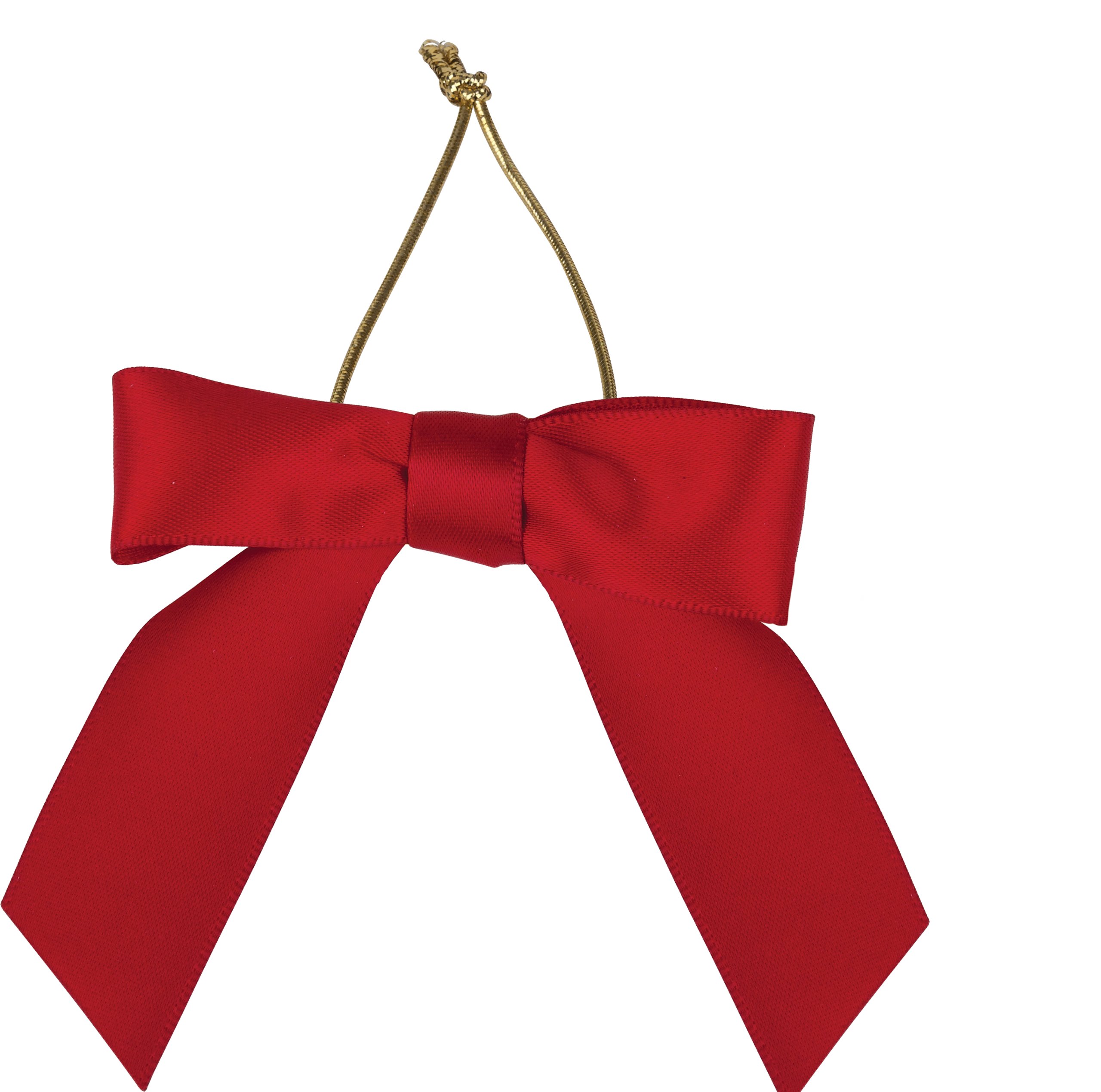Satin Bows with Elastic Stretch Loop