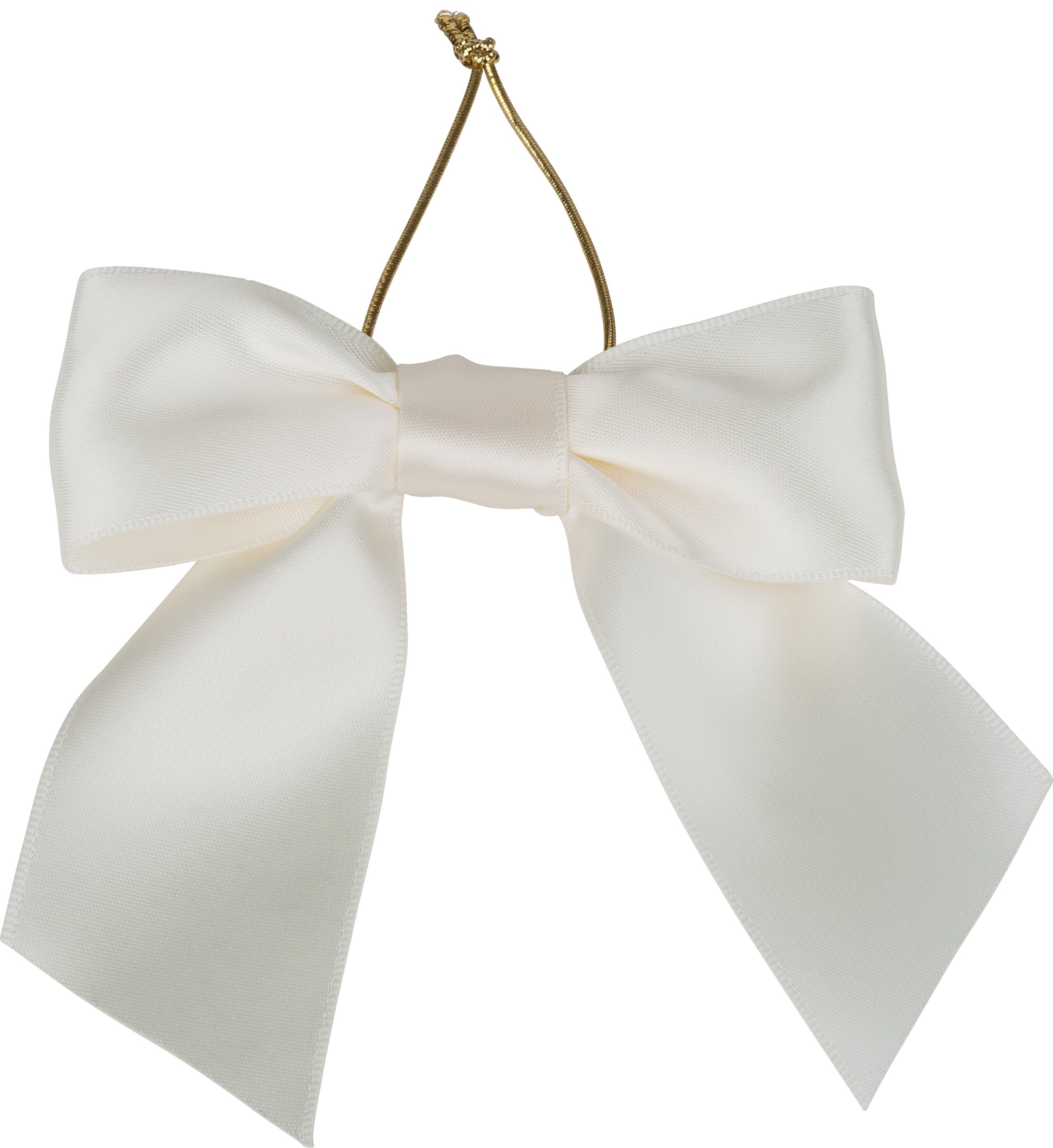 Satin Bows with Elastic Stretch Loop