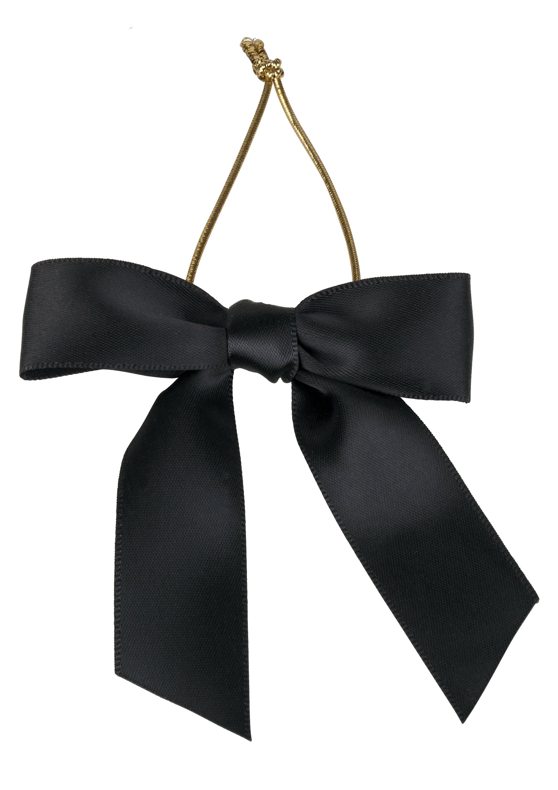 Satin Bows with Elastic Stretch Loop