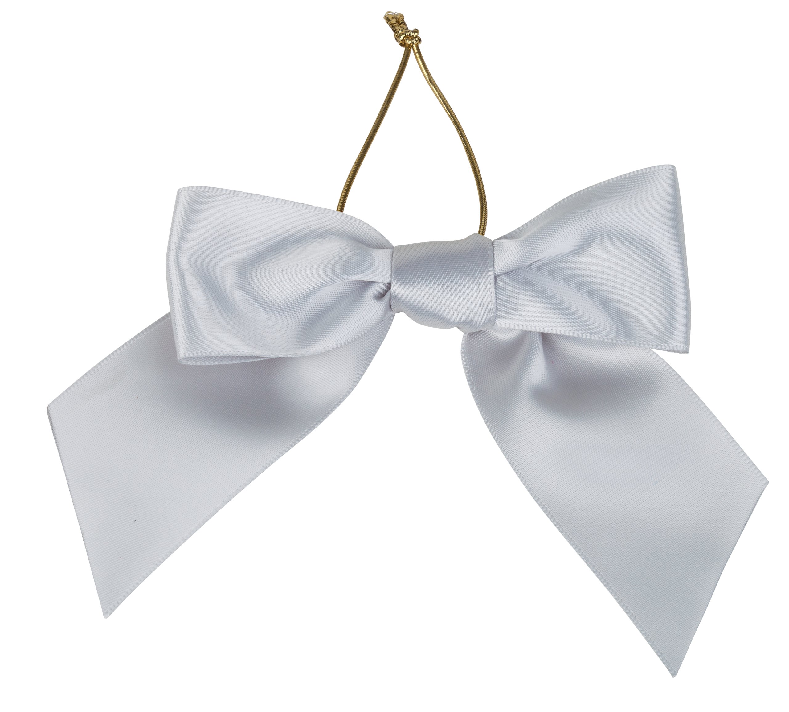 Satin Bows with Elastic Stretch Loop