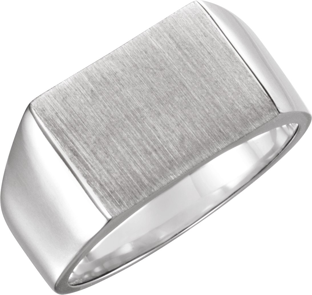 Rectangle Signet Ring