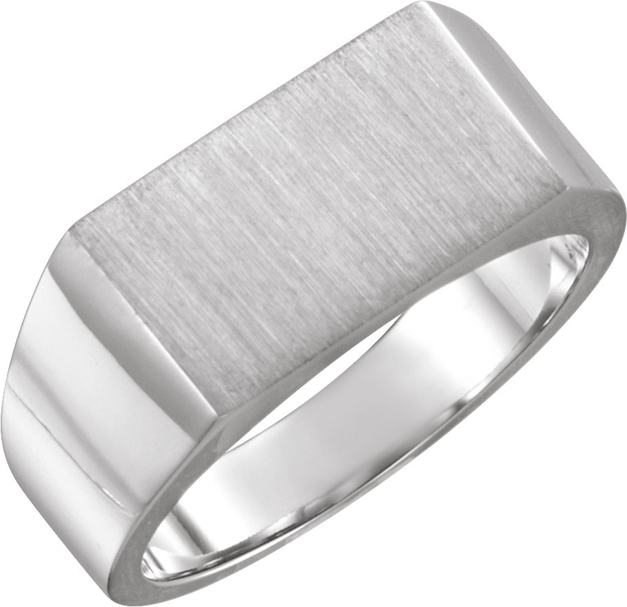 Rectangle Signet Ring