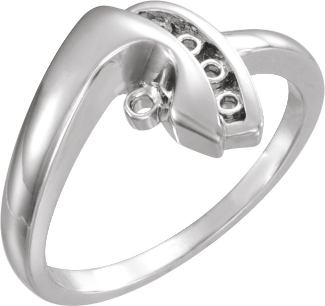 Accented Engagement Ring or Band