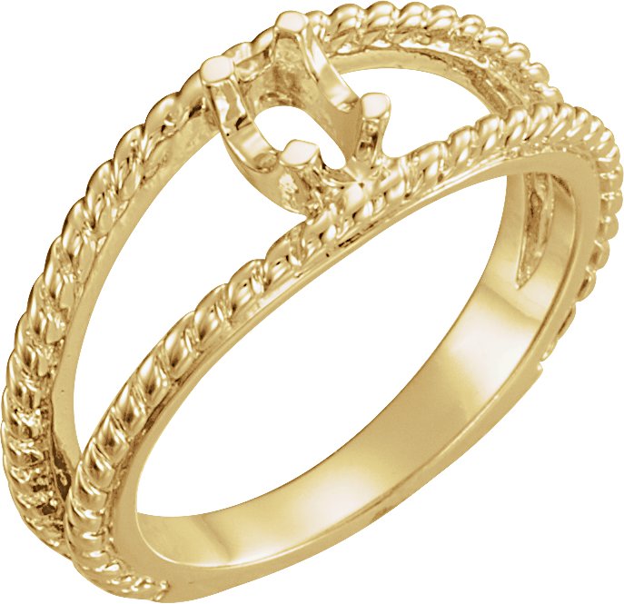 Family Negative Space Ring