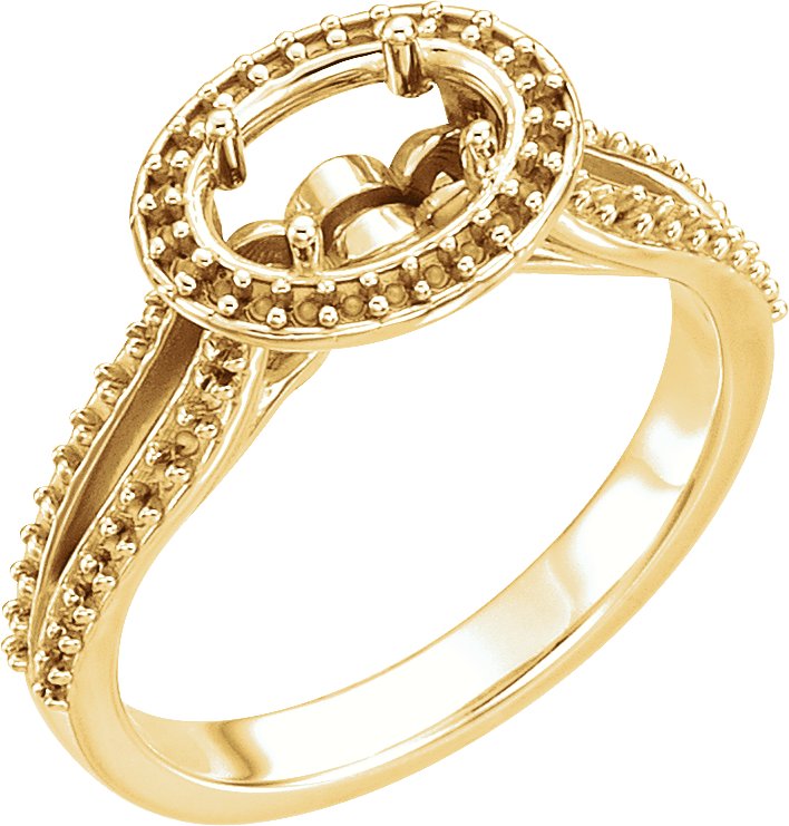 Halo-Style Engagement Ring