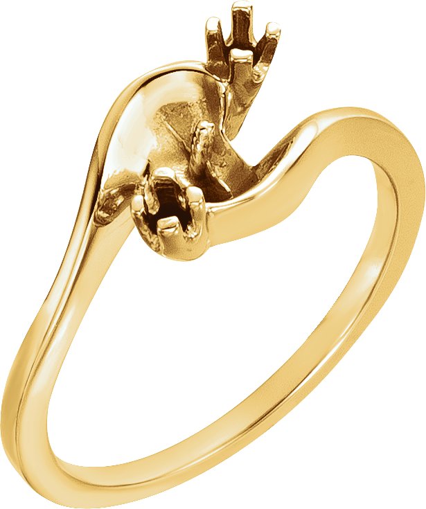 Accented Pearl Bypass Ring