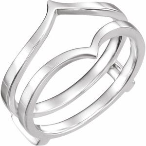 Metal Fashion Ring Guard 14KY and 14KW Ref 317426 :: Stuller 10144