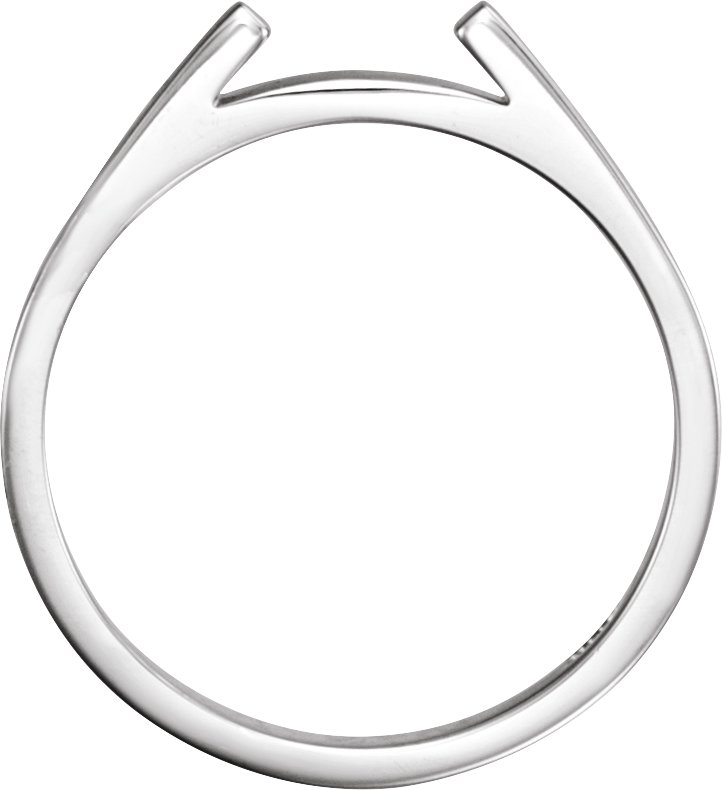 14K White Matching Band-2